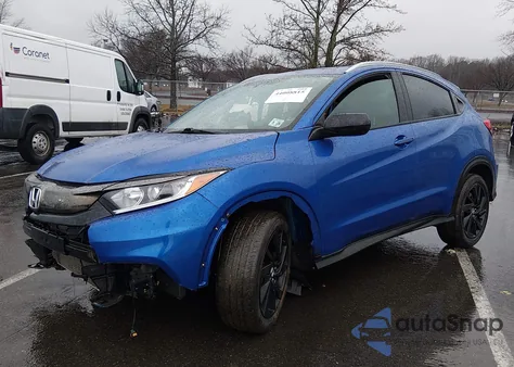 2021 Honda Hr-V Awd Sport z USA, uszkodzony, nr VIN 3CZRU6H12MM728640